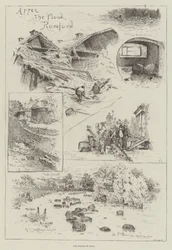 De overstromingen in Essex